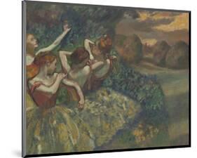 Four Dancers, c. 1899-Edgar Degas-Mounted Art Print