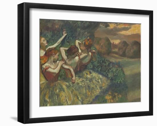 Four Dancers, C.1899-Edgar Degas-Framed Giclee Print