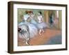 Four Dancers in the Foyer, Late 19th-Early 20th Century-Edgar Degas-Framed Giclee Print