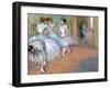 Four Dancers in the Foyer, Late 19th-Early 20th Century-Edgar Degas-Framed Giclee Print