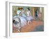 Four Dancers in the Foyer, Late 19th-Early 20th Century-Edgar Degas-Framed Giclee Print