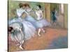 Four Dancers in the Foyer, Late 19th-Early 20th Century-Edgar Degas-Stretched Canvas