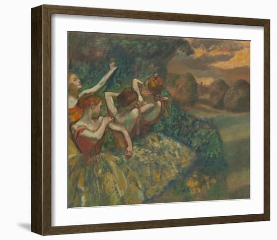 Four Dancers-Edgar Degas-Framed Giclee Print