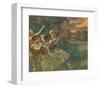 Four Dancers-Edgar Degas-Framed Art Print