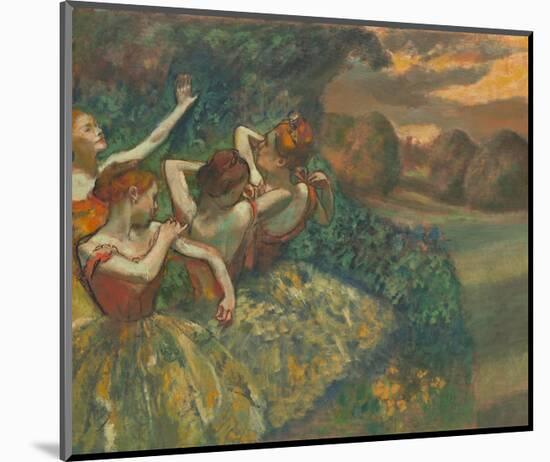 Four Dancers-Edgar Degas-Mounted Art Print