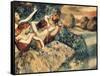 Four Dancers-Edgar Degas-Framed Stretched Canvas