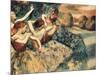 Four Dancers-Edgar Degas-Mounted Art Print
