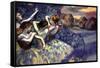 Four Dancers-Edgar Degas-Framed Stretched Canvas