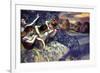 Four Dancers-Edgar Degas-Framed Art Print