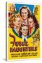 Four Daughters, Gale Page, Rosemary Lane, Priscilla Lane, Lola Lane, 1938-null-Stretched Canvas