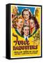 Four Daughters, Gale Page, Rosemary Lane, Priscilla Lane, Lola Lane, 1938-null-Framed Stretched Canvas