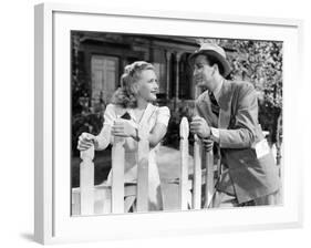 Four Daughters, Priscilla Lane, Jeffrey Lynn, 1938-null-Framed Photo