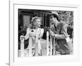 Four Daughters, Priscilla Lane, Jeffrey Lynn, 1938-null-Framed Photo