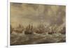 Four Days Naval Battle-Willem van de Velde-Framed Art Print