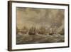 Four Days Naval Battle-Willem van de Velde-Framed Art Print