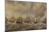 Four Days Naval Battle-Willem van de Velde-Mounted Art Print