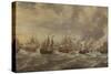 Four Days Naval Battle-Willem van de Velde-Stretched Canvas