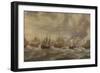 Four Days Naval Battle-Willem van de Velde-Framed Art Print