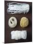 Four Different Types of Asian Noodles-Jean Cazals-Mounted Photographic Print