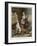 Four Dogs Lust after Their Owners' Food-Fanny Moody-Framed Photographic Print