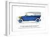 Four-Door Touring Car-null-Framed Art Print