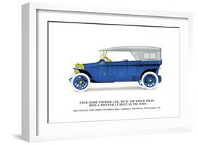 Four-Door Touring Car-null-Framed Art Print