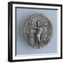 Four Drachma Piece, Reverse Depicting the Greek God Poseidon, 2nd Century BC-null-Framed Giclee Print