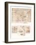 Four drawings of allegorical representations, c1472-c1519 (1883)-Leonardo Da Vinci-Framed Giclee Print