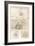 Four drawings of ecclesiastical architecture, c1472-c1519 (1883)-Leonardo Da Vinci-Framed Giclee Print