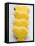 Four Easter Biscuits (Yellow Chicks)-null-Framed Stretched Canvas