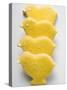 Four Easter Biscuits (Yellow Chicks)-null-Stretched Canvas