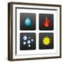 Four Elements-JeKh-Framed Art Print