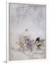 Four Elves-Arthur Rackham-Framed Art Print