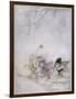 Four Elves-Arthur Rackham-Framed Art Print