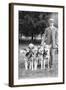 Four Eskimo Dogs at the Mineola Dog Show-null-Framed Art Print