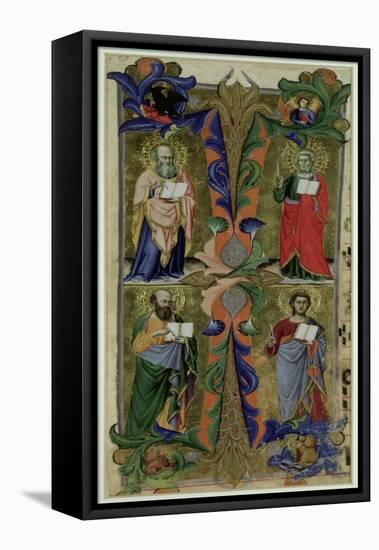 Four Evangelists, 14th Century-Jacopo Di Cione-Framed Stretched Canvas