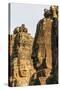 Four-Faced Towers in Prasat Bayon, Angkor Thom, Angkor, Siem Reap, Cambodia-Michael Nolan-Stretched Canvas