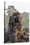 Four-Faced Towers in Prasat Bayon, Angkor Thom, Angkor, Siem Reap, Cambodia-Michael Nolan-Stretched Canvas