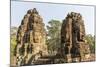 Four-Faced Towers in Prasat Bayon, Angkor Thom, Angkor, UNESCO World Heritage Site, Cambodia-Michael Nolan-Mounted Photographic Print