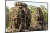 Four-Faced Towers in Prasat Bayon, Angkor Thom, Angkor, UNESCO World Heritage Site, Cambodia-Michael Nolan-Mounted Photographic Print