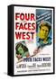 Four Faces West, from Left: Frances Dee, Charles Bickford, Joel Mccrea, Joseph Calleia, 1948-null-Framed Stretched Canvas