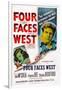 Four Faces West, from Left: Frances Dee, Charles Bickford, Joel Mccrea, Joseph Calleia, 1948-null-Framed Art Print