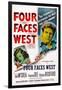 Four Faces West, from Left: Frances Dee, Charles Bickford, Joel Mccrea, Joseph Calleia, 1948-null-Framed Art Print