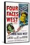 Four Faces West, from Left: Frances Dee, Charles Bickford, Joel Mccrea, Joseph Calleia, 1948-null-Framed Stretched Canvas