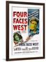 Four Faces West, from Left: Frances Dee, Charles Bickford, Joel Mccrea, Joseph Calleia, 1948-null-Framed Art Print