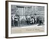 Four Farmers and a Mule-Chris Simpson-Framed Giclee Print