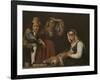 Four Figures on a Step-Bartolomé Estebàn Murillo-Framed Giclee Print