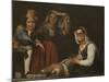 Four Figures on a Step-Bartolomé Estebàn Murillo-Mounted Giclee Print