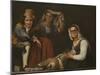 Four Figures on a Step-Bartolomé Estebàn Murillo-Mounted Giclee Print