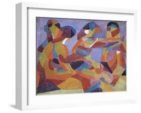 Four Figures-George Wesley Bellows-Framed Giclee Print